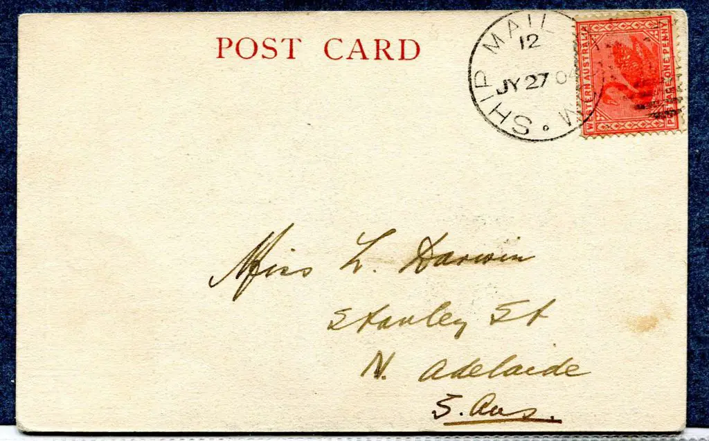 Perth Ship Mail Room duplex type DXHt Index 12 ... Image 1++