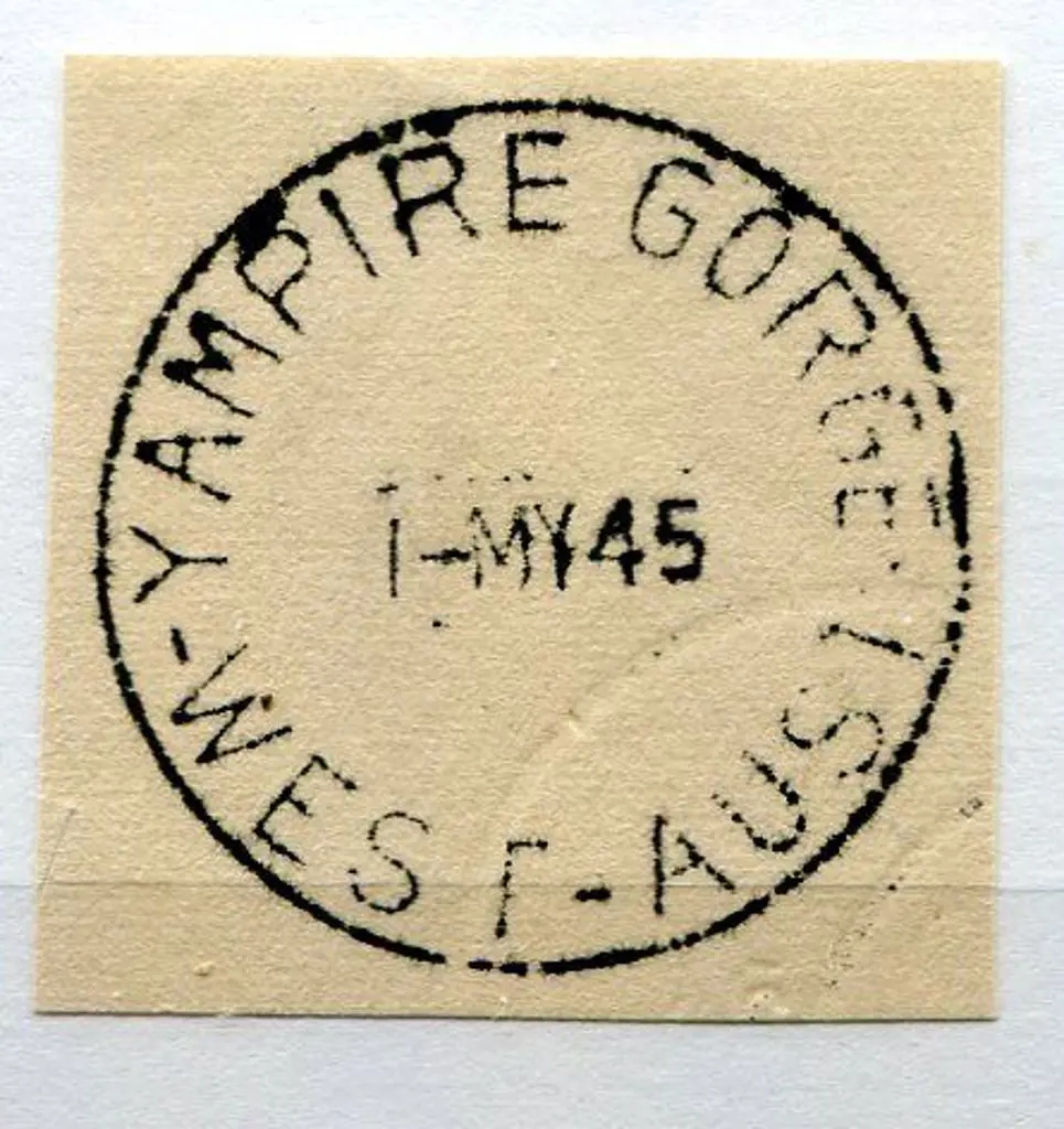 Yampire Gorge E31 A full strike on piece dated 1 ... Image 1++