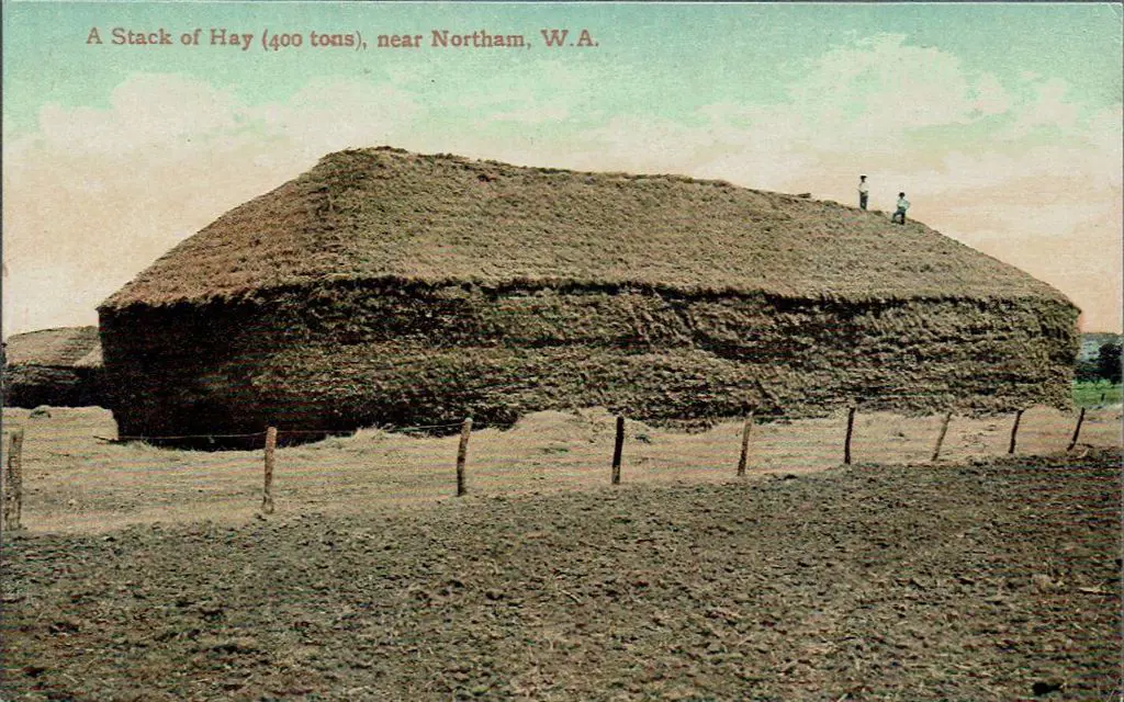 "A Stack of Hay (400 tons), near Northam, WA" ... Image 1++