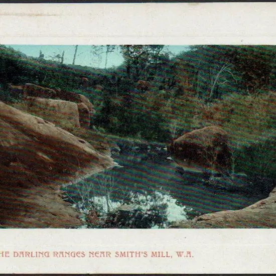 "A View in the Darling Ranges Near Smith's Mill, ...