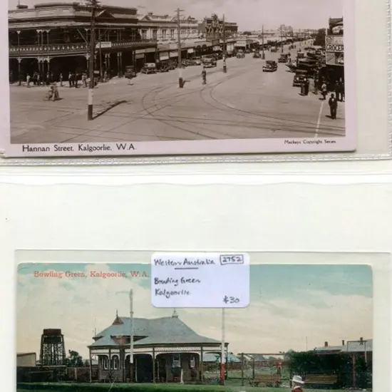 "Bowling Green, Kalgoorlie, WA" Falk colour with ...