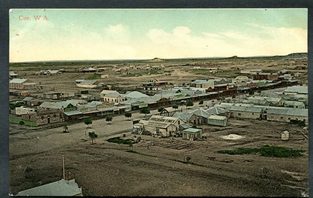 "Cue, WA" coloured Falk care showing rare early ... Image 1++