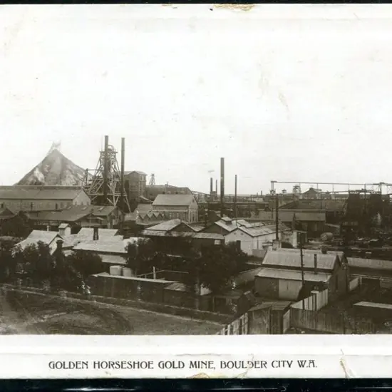 "Golden Horseshoe Gold Mine, Boulder City, WA" ...