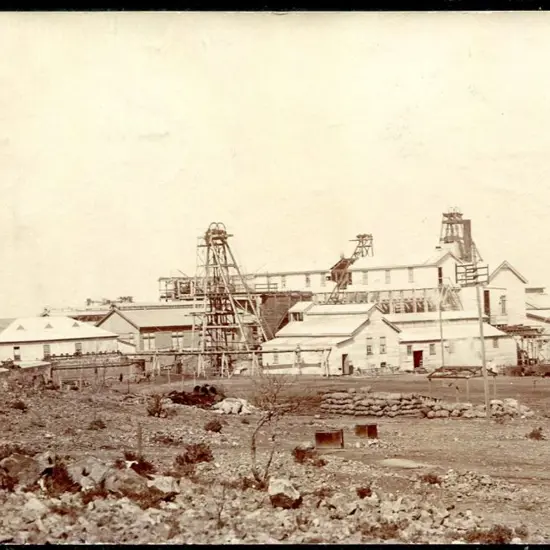 Great Fingal Mine at Day Dawn. Publisher unknown & ...