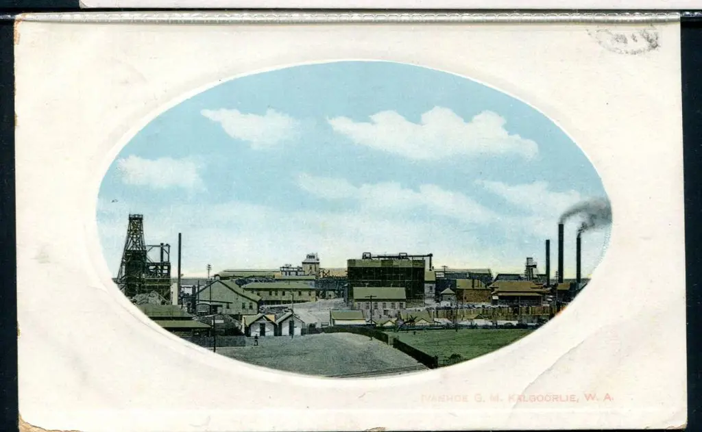 "Ivanhoe G.M. Kalgoorlie, WA" Hocking & Co oval ... Image 1++