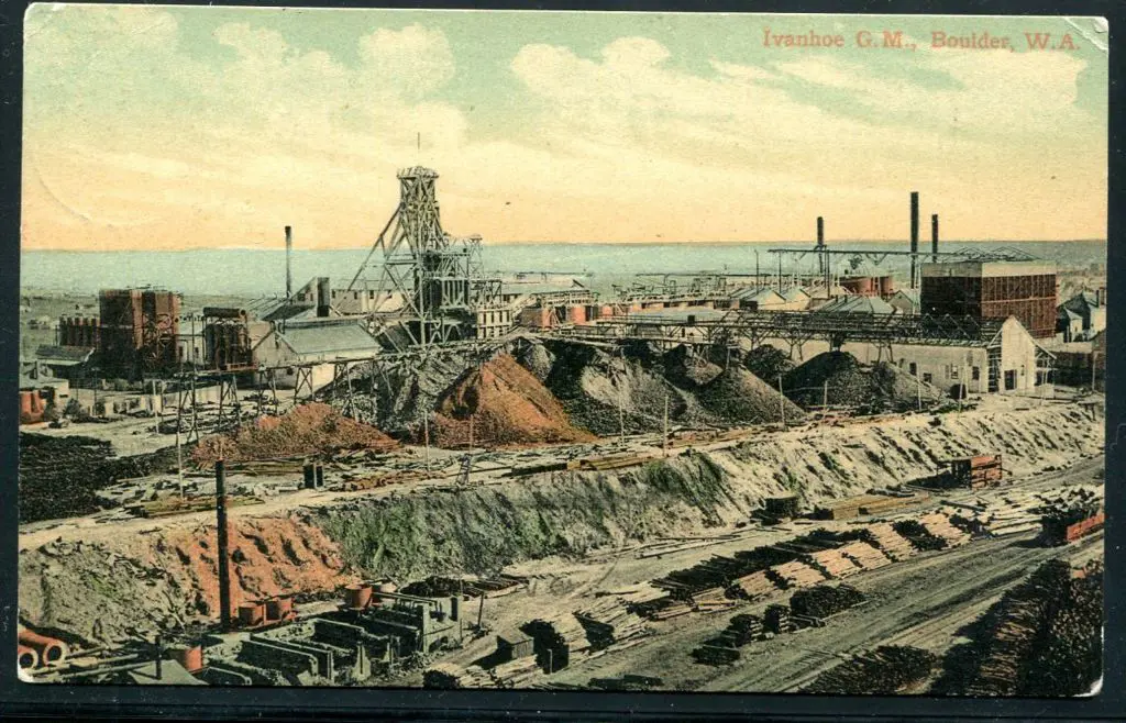 "Ivanhoe G.M., Boulder, WA" Falk colour postally ... Image 1++
