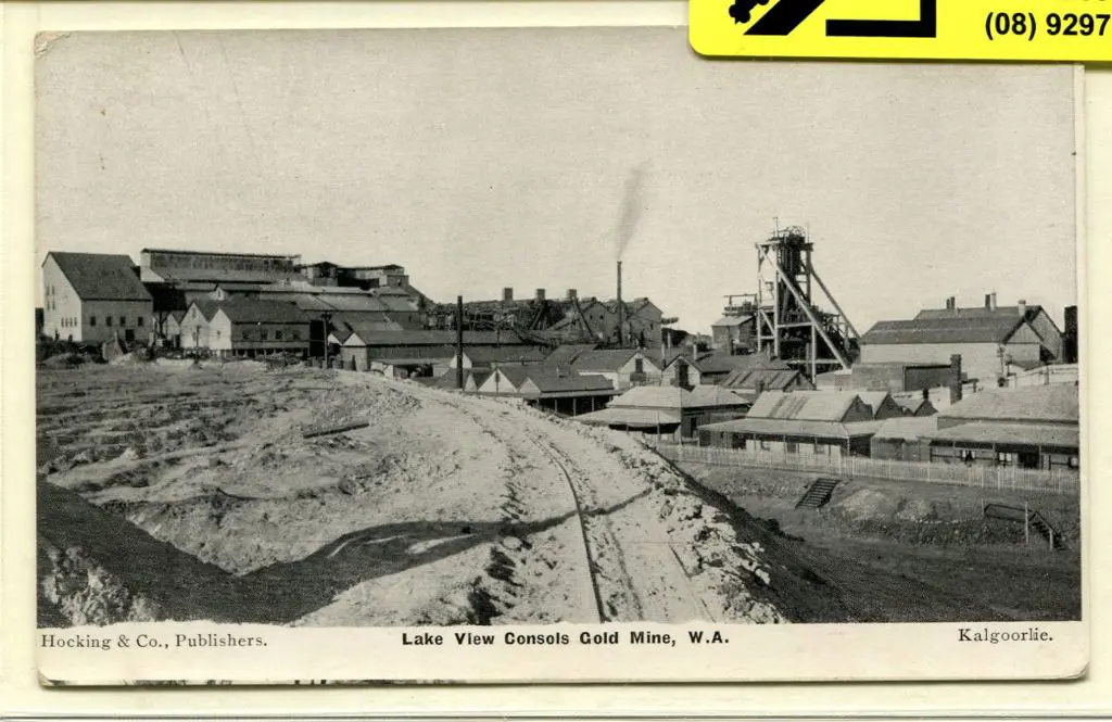 "Lake View Consols Gold Mine, W.A." Hocking & Co, ... Image 1++