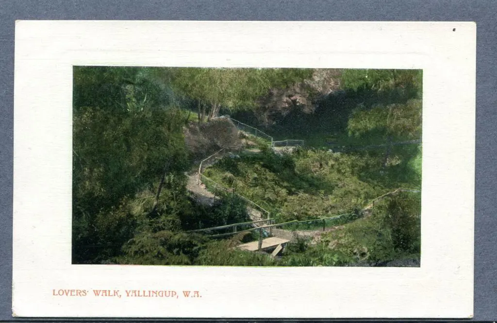 "Lovers Walk, Yallingup, WA" coloured with white ... Image 1++
