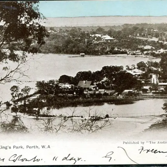 "Mill Point from King's Park, Perth, WA" Austral ...