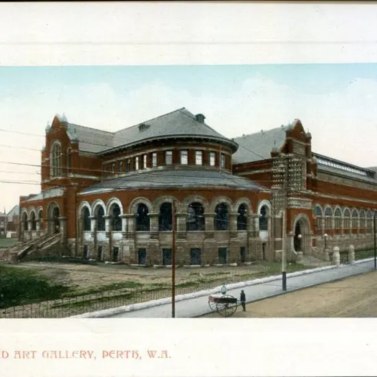 "Museum & Art Gallery, Perth, WA" Falk colour with ...