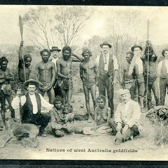 "Natives of West Australian Goldfields" ...