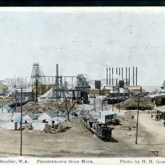 "Perseverance Gold Mine." with "Orr's Emporium, ...