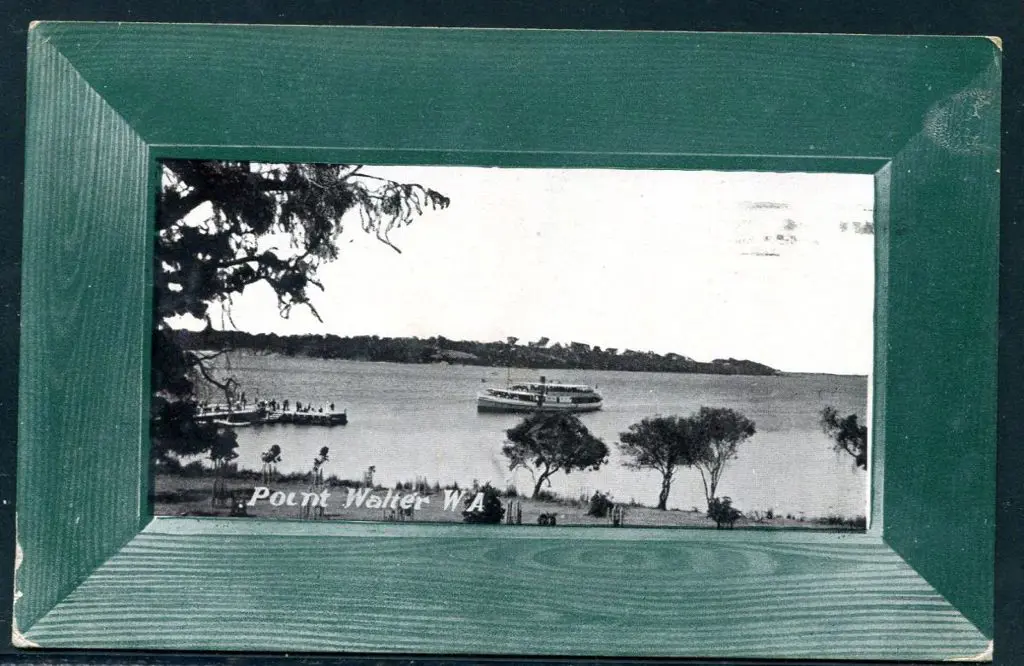 "Point Walter, WA" b&w with wide green picture ... Image 1++