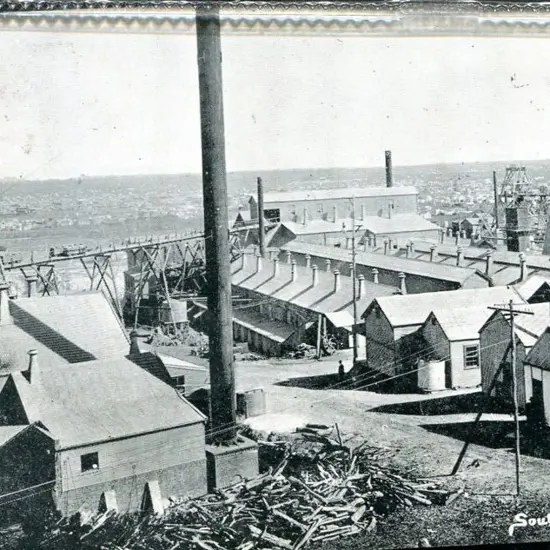 "South Kalgoorlie" as above but postally used from ...