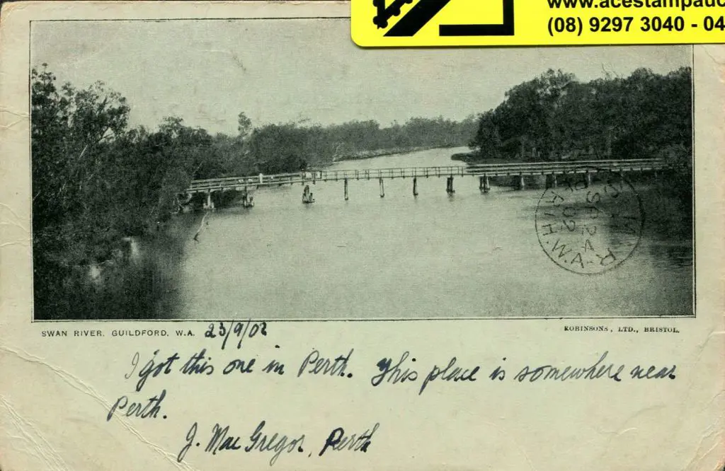 "Swan River Guildford, W.A." Robinson's Ltd ... Image 1++