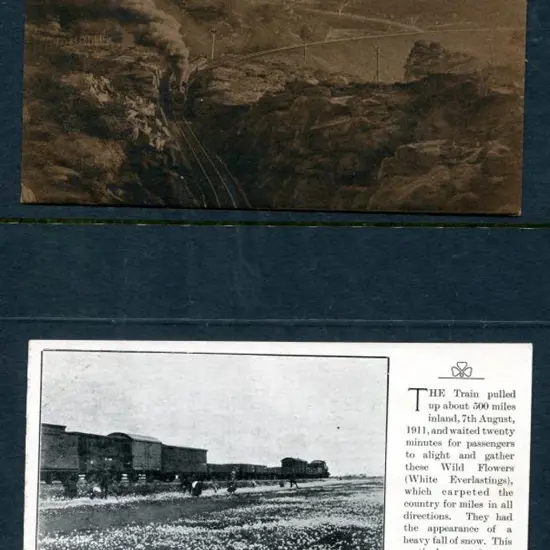 "Swan View, Eastern Goldfields Railway, WA" b&w on ...