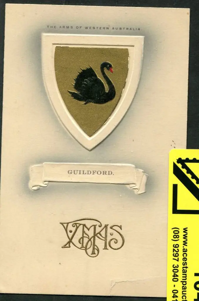 "The Arms of Western Australia, GUILDFORD Xmas" ... Image 1++