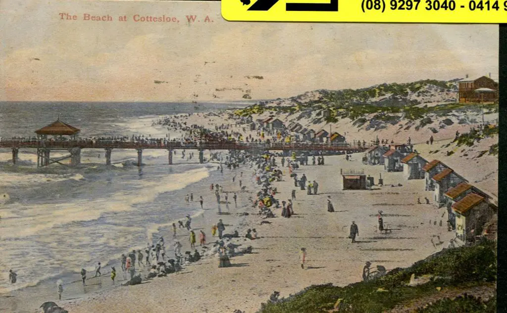 "The Beach at Cottesloe, WA" Mayrhofer & Co, Perth ... Image 1++