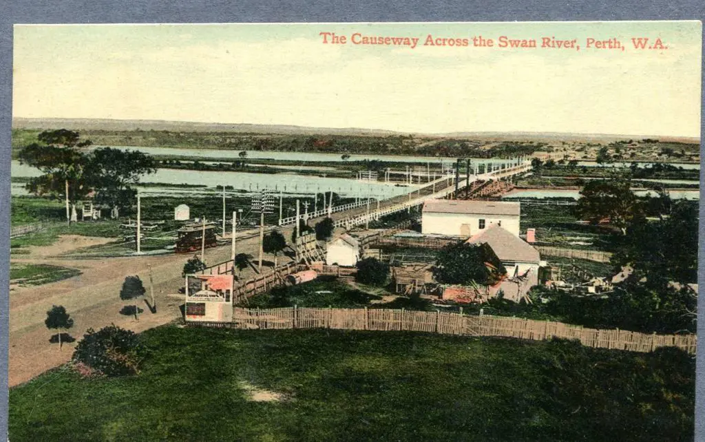 "The Causeway across the Swan River, Perth, WA" ... Image 1++