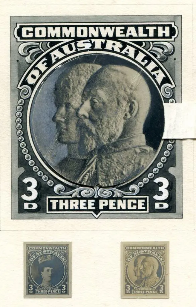 1911 Stamp Design Competition. Kihn Brothers entry ... Image 1++