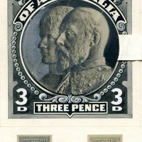 1911 Stamp Design Competition. Kihn Brothers entry ...