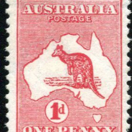 1913 1st Watermark 1d red, Die I with sideways wmk ...