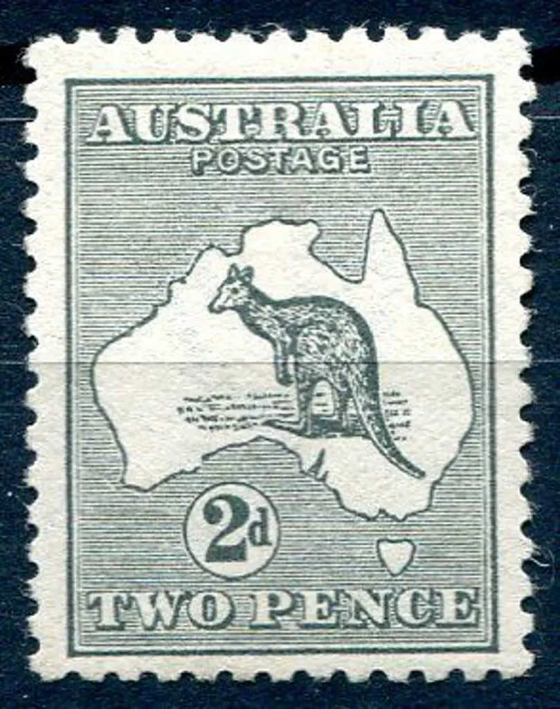 1913 1st Watermark 2d grey with "scratch off coast ... Image 1++