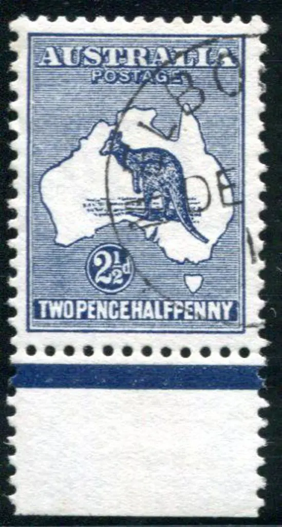 1913 1st Watermark 2½d indigo CTO example with ... Image 1++