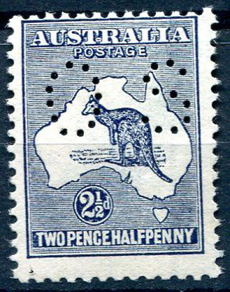 1913 1st Watermark 2½d light bluish-indigo ... Image 1++