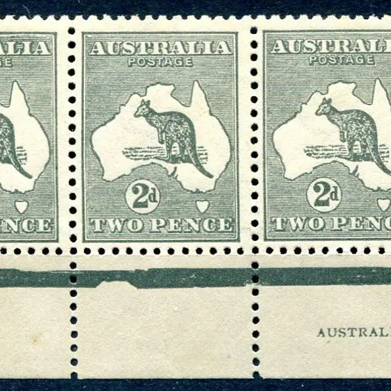 1915/28 3rd Watermark 2d bluish-grey, Die IIa part ...