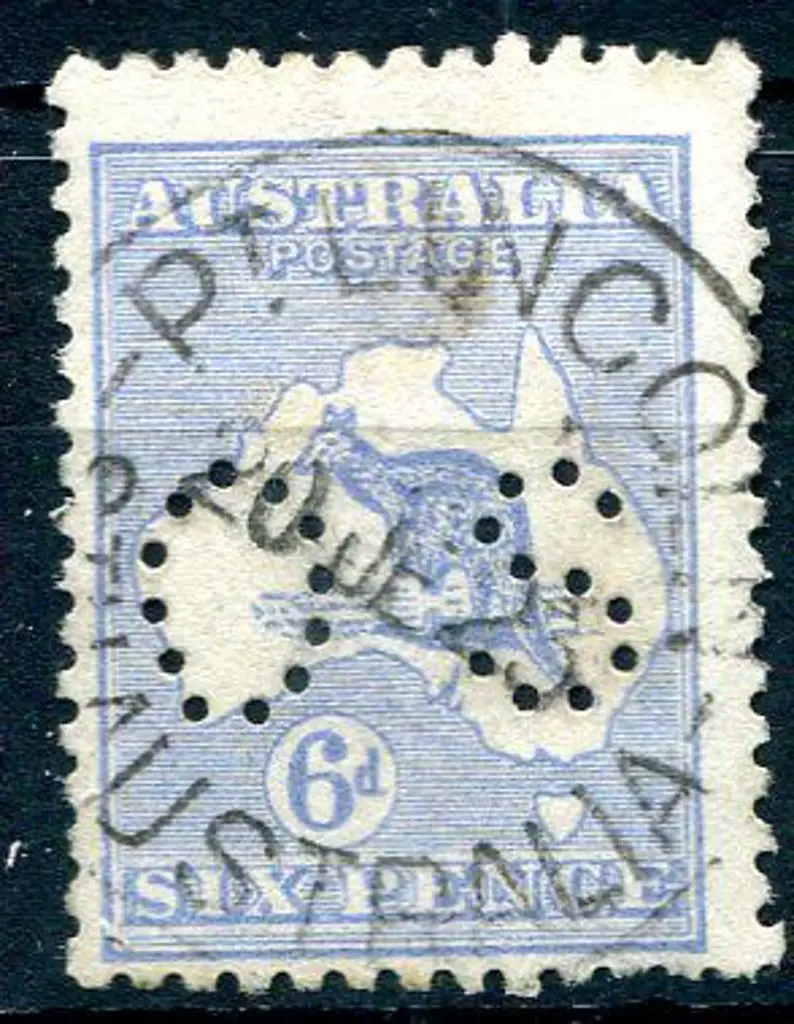 1915/28 3rd Watermark 6d bright ultramarine ... Image 1++