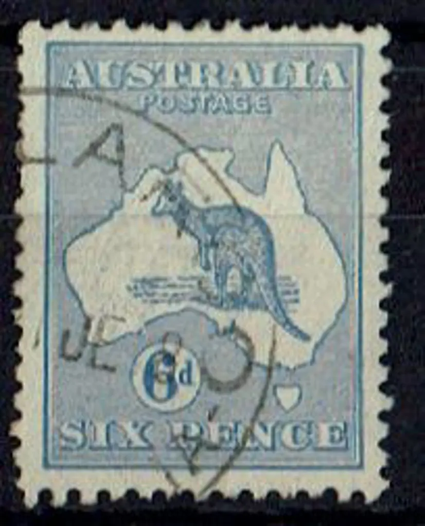 1915/28 3rd Watermark 6d ultramarine with inverted ... Image 1++