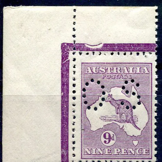 1915/28 3rd Watermark 9d pale violet, Die IIB ...