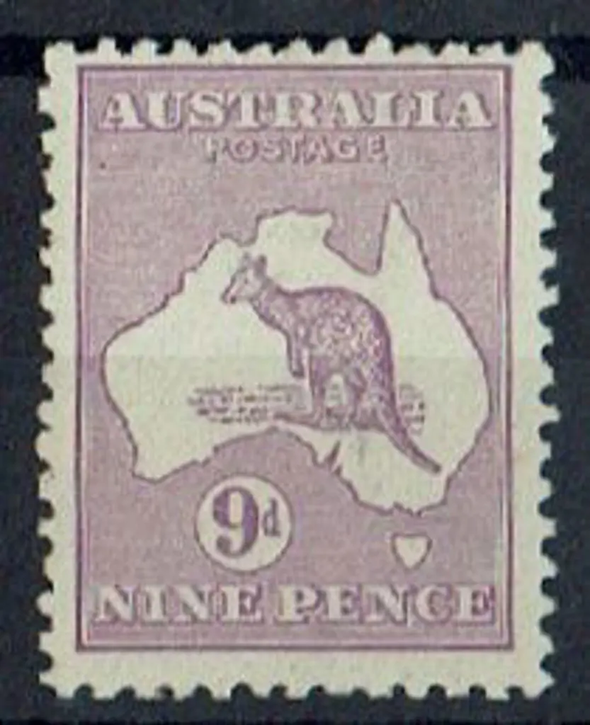 1915/28 3rd Watermark 9d pale violet. MUH, centred ... Image 1++
