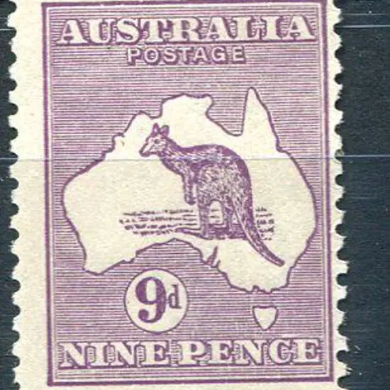 1915/28 3rd Watermark 9d violet, Die IIB with ...