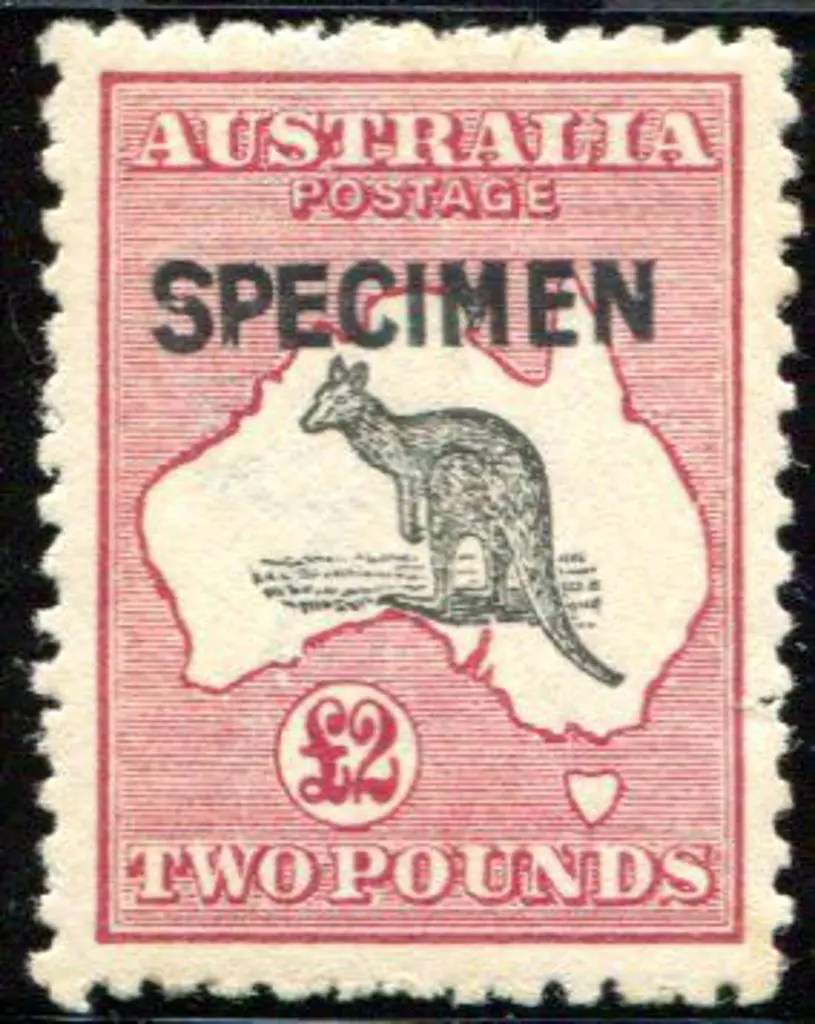 1915/28 3rd Watermark £2 grey-black & crimson ... Image 1++