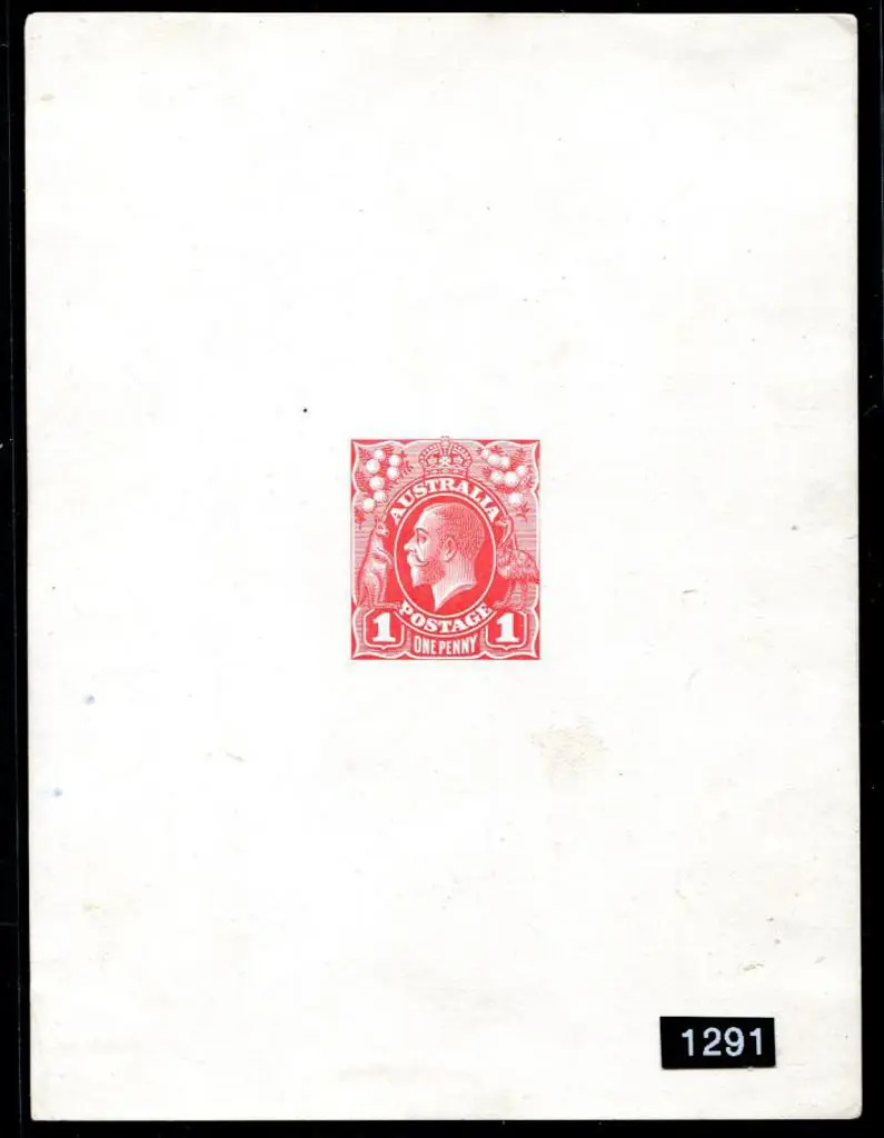 State 1 Die Proof of the completed design with a ... Image 1++