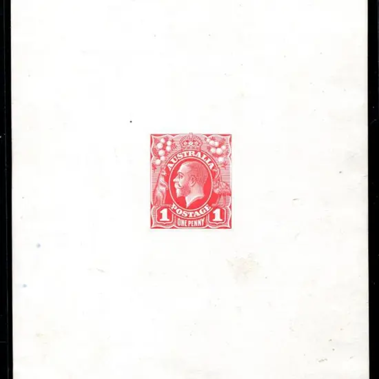 State 1 Die Proof of the completed design with a ...