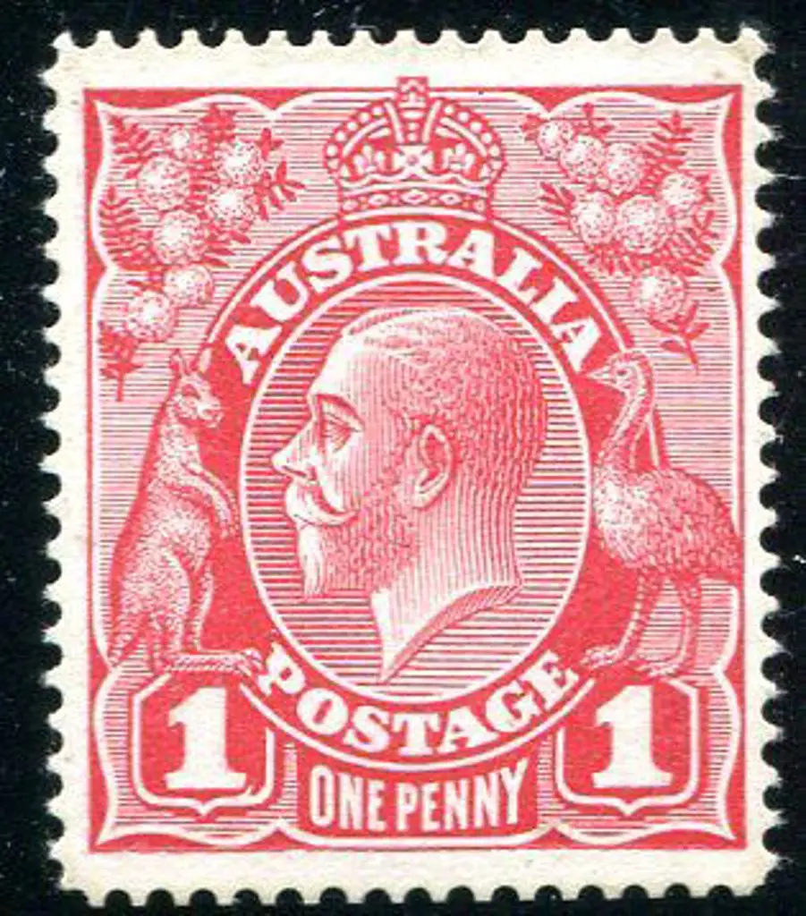 Plate Proof, 1d carmine red, Die II single line ... Image 1++