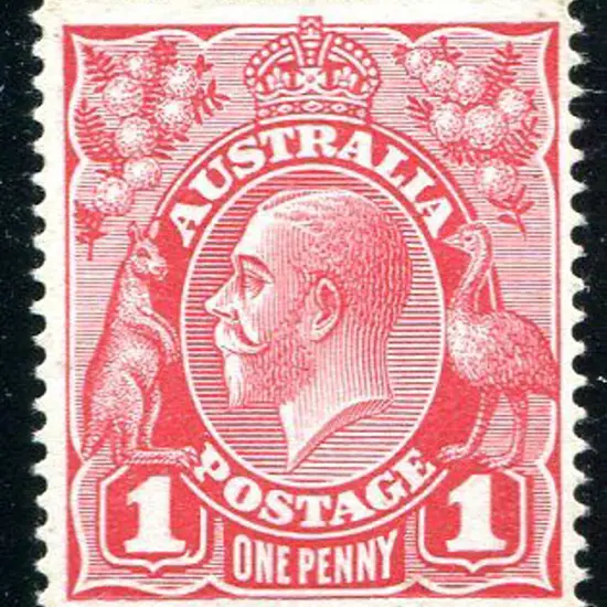 Plate Proof, 1d carmine red, Die II single line ...