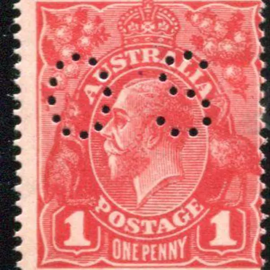 Plate Proof, 1d carmine on pink single watermarked ...
