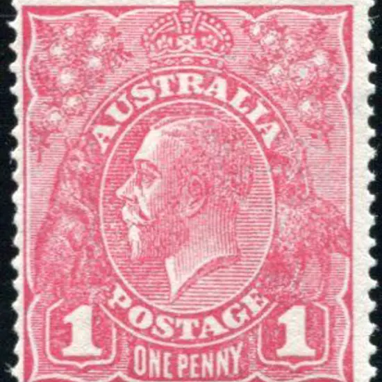 1914-20 Single Watermark 1d lilac rose, G70½ on ...