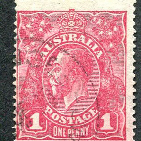 1914-20 Single Watermark 1d lilac rose, G70½. Fine ...