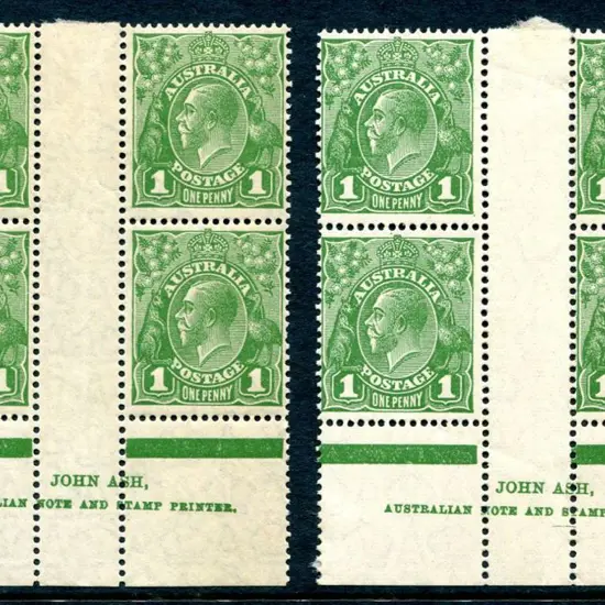 1926-30 Small Multiple Watermark Perf. 13½x12½ 1d ...