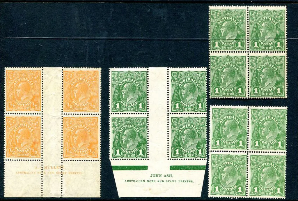 1926-30 Small Multiple Watermark Perf. 14 ½d ... Image 1++