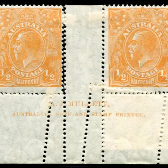 1926-30 Small Multiple Watermark Perf. 14 ½d ...