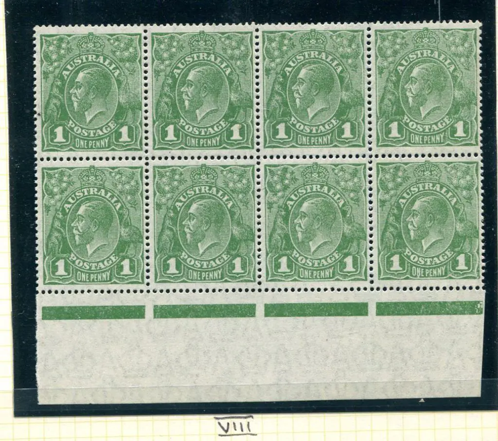 1926-30 Small Multiple Watermark Perf. 14 1d ... Image 1++
