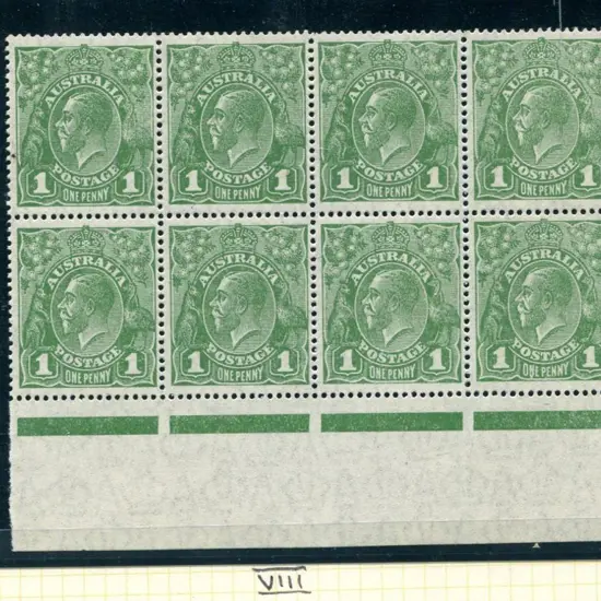 1926-30 Small Multiple Watermark Perf. 14 1d ...