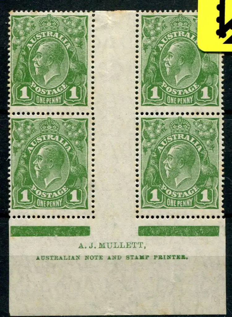 1926-30 Small Multiple Watermark Perf. 14 1d ... Image 1++