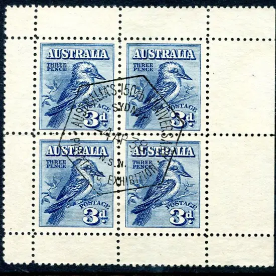 1928 Kookaburra Exhibition Miniature Sheet. Fine ...